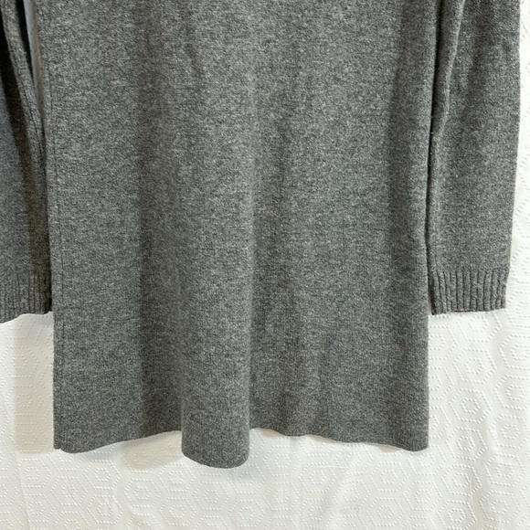 Balenciaga Wool Mini turtleneck cowl Neck Dress Gray - Picture 8 of 9